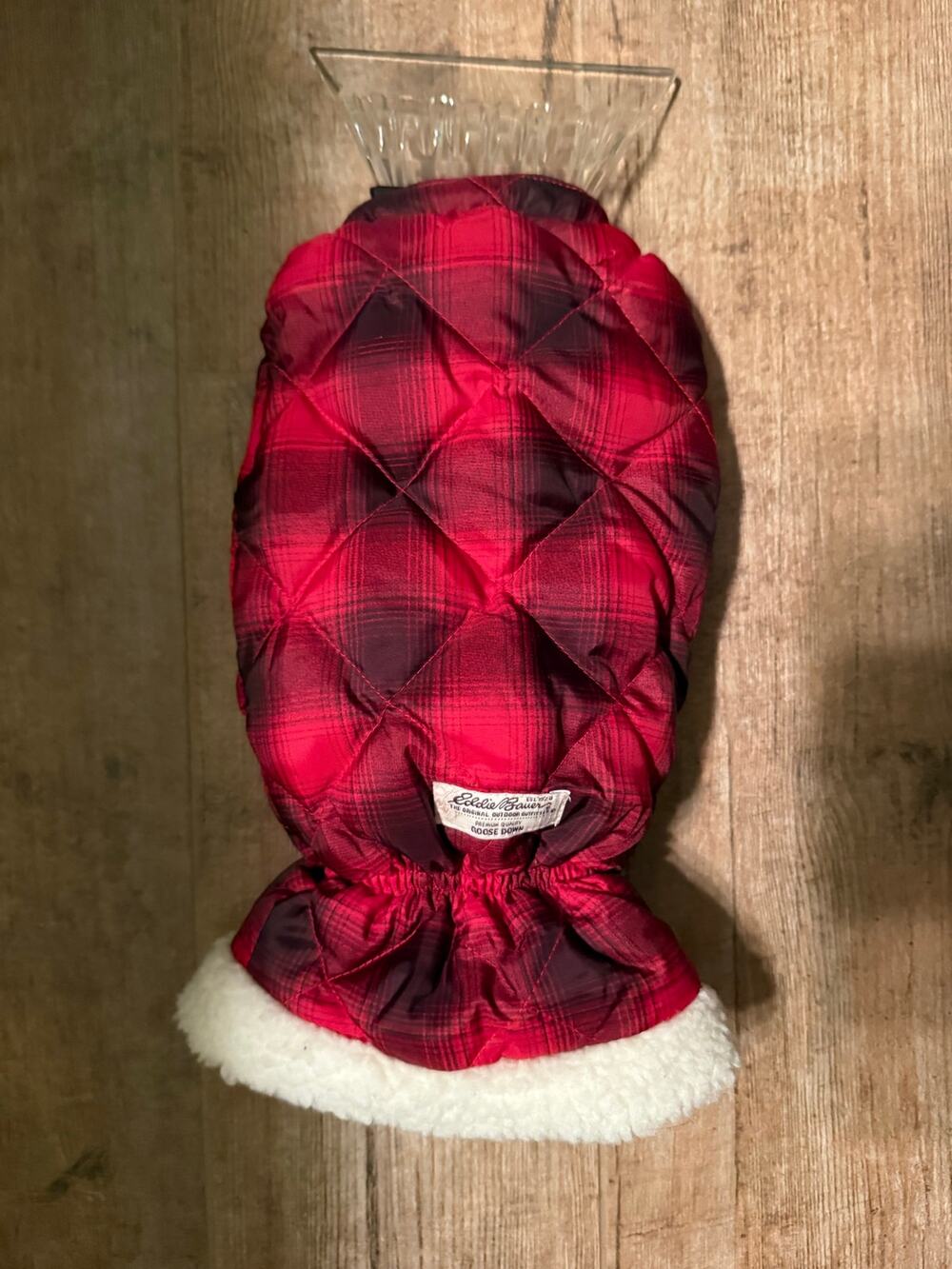 Eddie Bauer Goose Down Ice Scraper Mitt